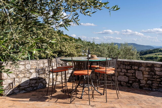Villa Collinette, terrace
