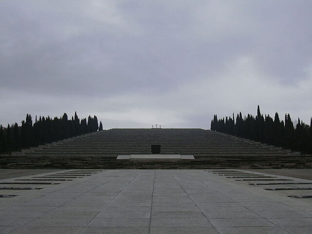 Memorial site at Redipuglia