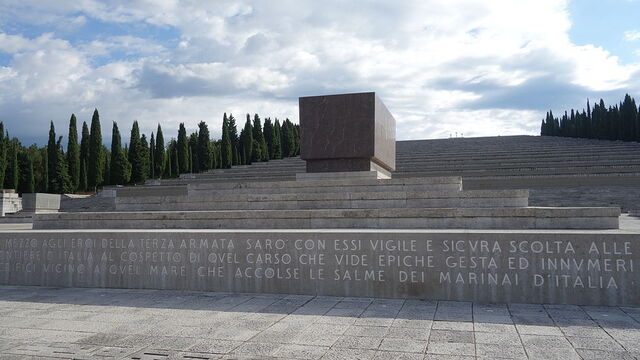 Military memorial site at Redipuglia