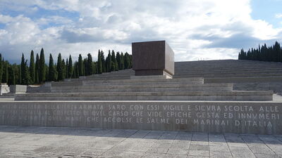 Military memorial site at Redipuglia