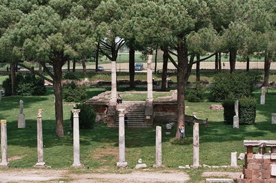 Marketplace, Ostia Antica