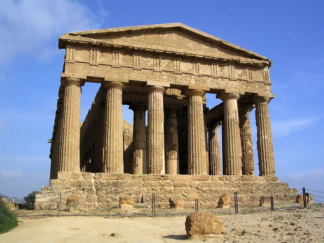 Greek temple in Agrigento