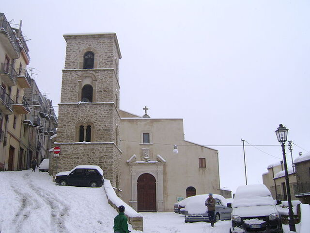 Snow in Gangi