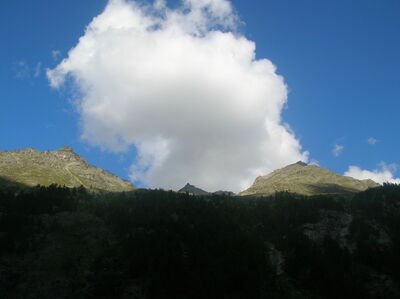 Mountains in the Alps