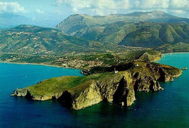 Headland in the Cilento area