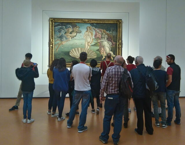 Birth of Venus, Uffizi