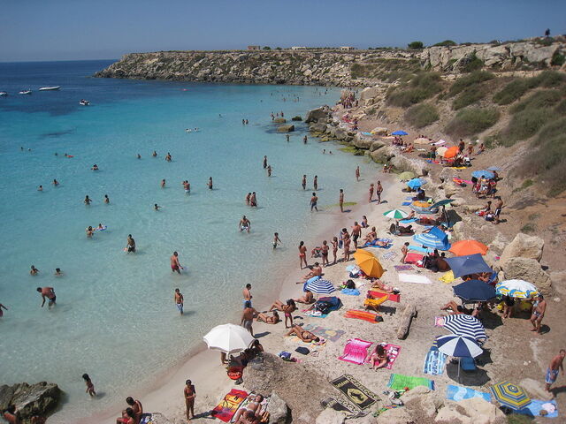 Beach, Favignana