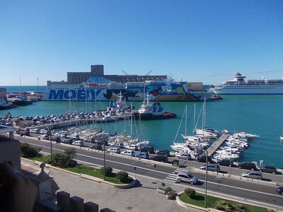 Harbour at Civitavecchia