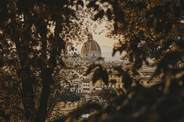 View of Duomo in Florence