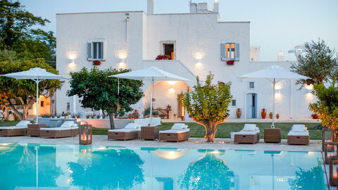 Masseria Lamacerase, pool