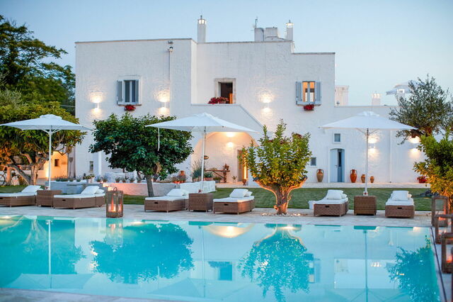 Masseria Lamacerase, pool