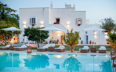 Masseria Lamacerase, pool