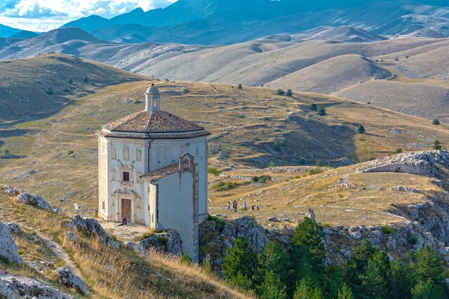 Landscape in Abruzzo