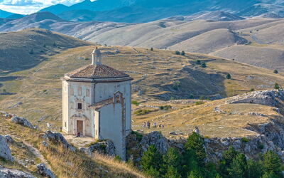 Landscape in Abruzzo