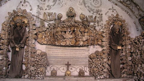 Altar in the Crypt of Santa Maria della Concezione