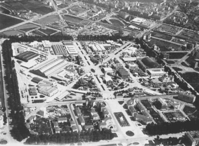 old photo of Fiera Milano