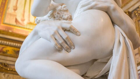 Detail of Bernini's Abduction of Proserpina