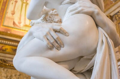Detail of Bernini's Abduction of Proserpina