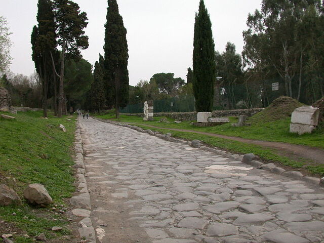 Original via Aurelia pavement
