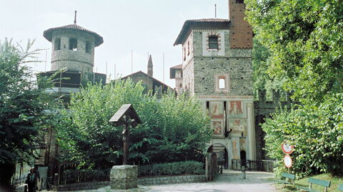 Medieval Village in Turin