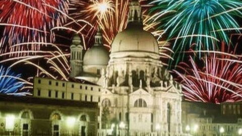 Fireworks at Festa del Redentore