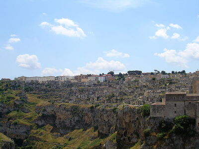 The ancient Sassi di Matera