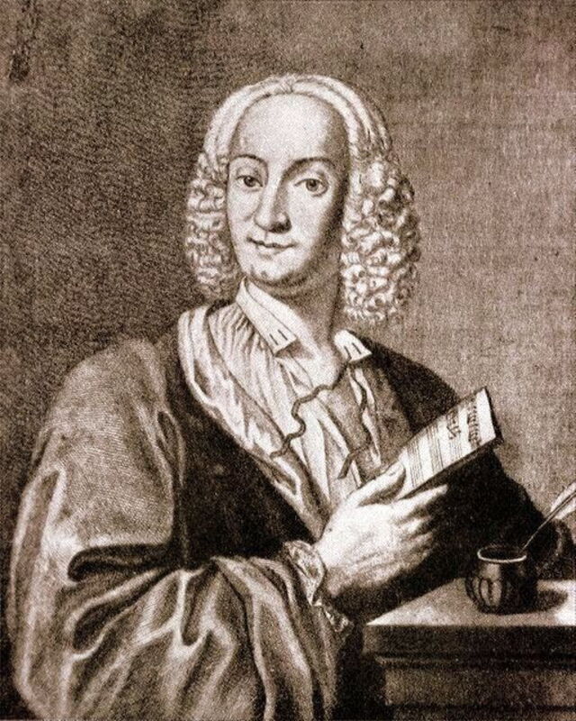 Drawing of Antonio Vivaldi