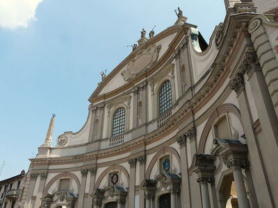 Facade, Cathedral of St Ambrose