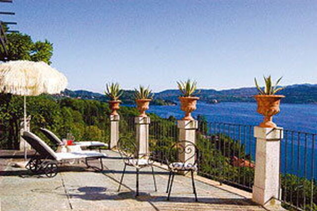 Private Patio with view on the lake