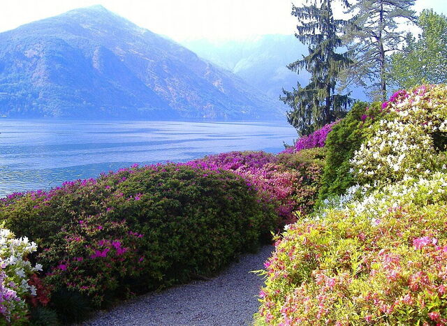 Villa Carlotta, view