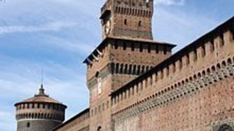 Castle Sforza walls