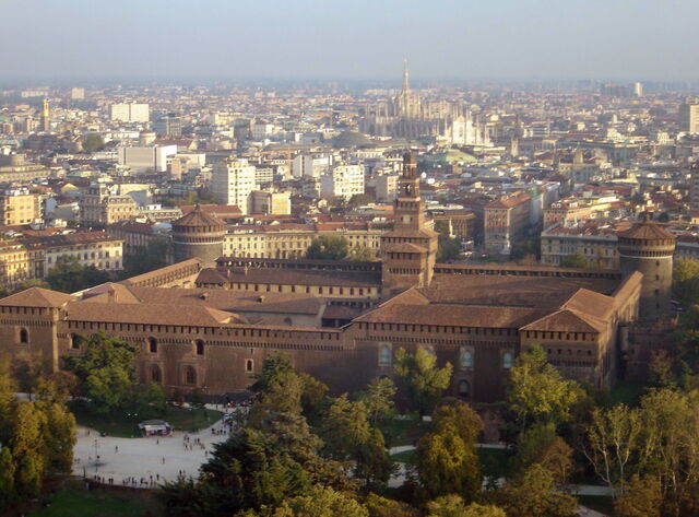 Castle Sforza in Milan