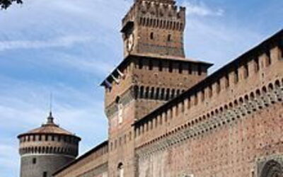 Castle Sforza walls