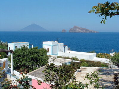 View over Panarea