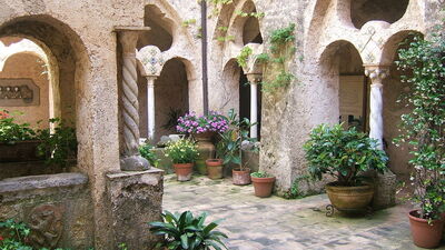Courtyard, Villa Cimbrone
