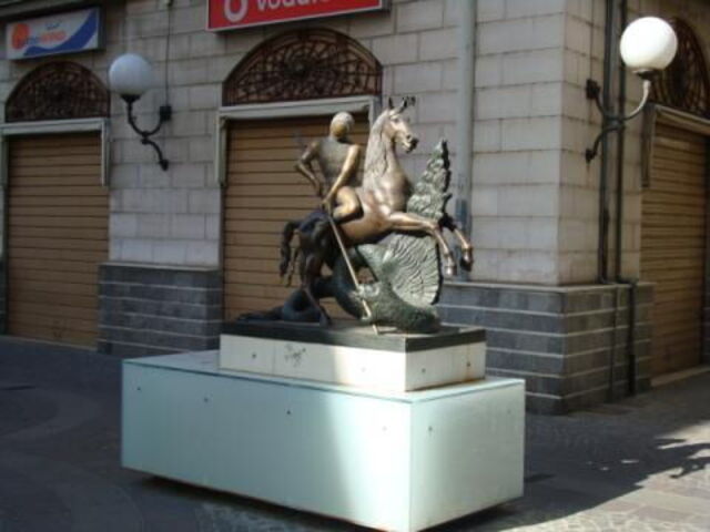 St. George and the Dragon by Dali