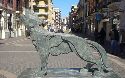 Wolf of the Sila by Mimmo Rotella