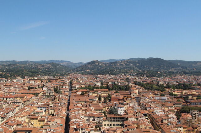 View over Florence
