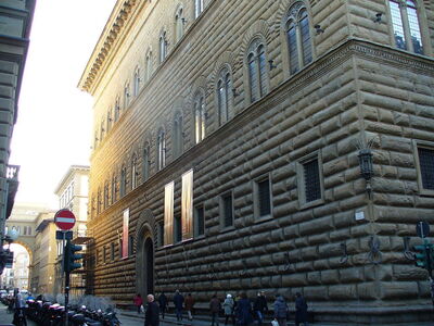 Palazzo Strozzi, exterior