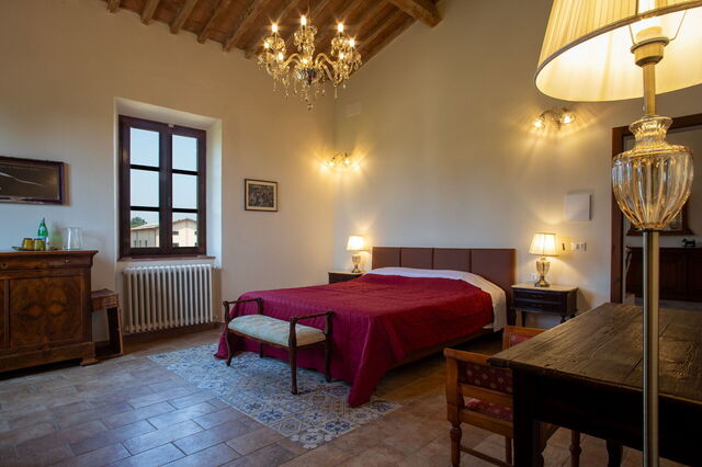 Villa Leone Reale, bedroom