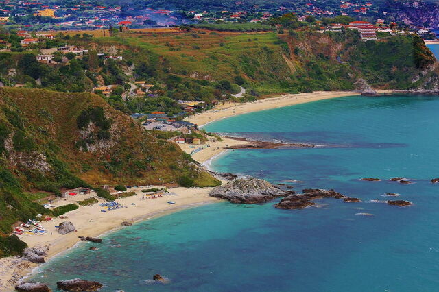 Coastline of Calabria