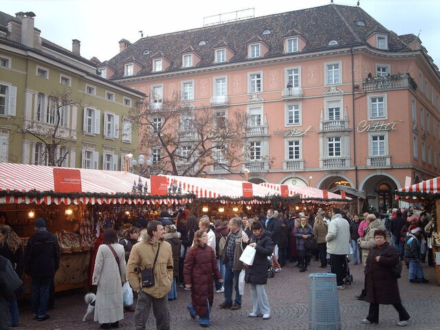 Christmas market in Bozen