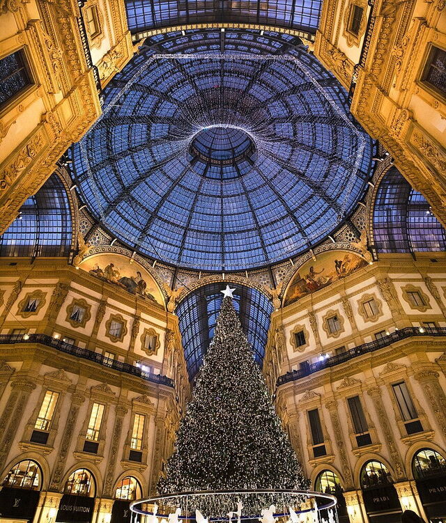 Galleria Vittoria Emanuele, Christmas