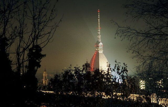 Lit up Mole Antonelliana
