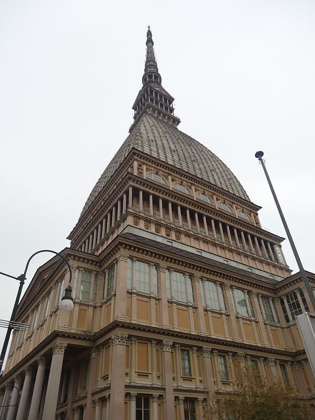Ground view of Mole Antonelliana