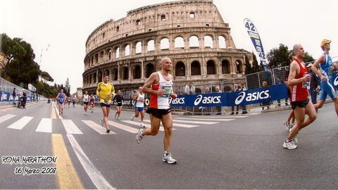 Roman Marathon at the Colloseum
