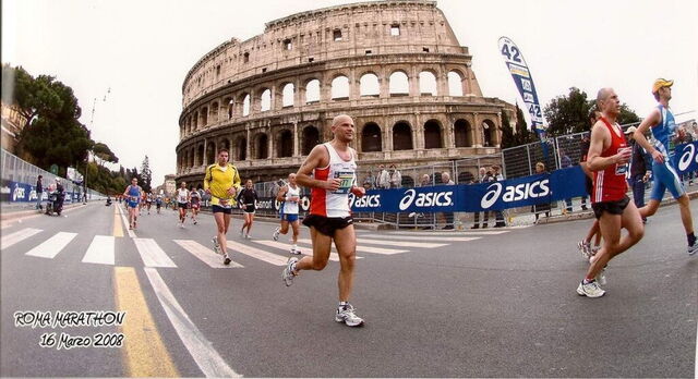 Roman Marathon at the Colloseum