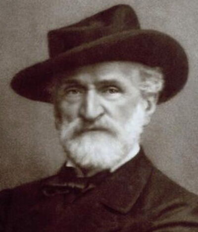 Italian composer Giuseppe Verdi