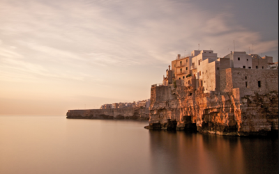 Sunset at Polignano a Mare