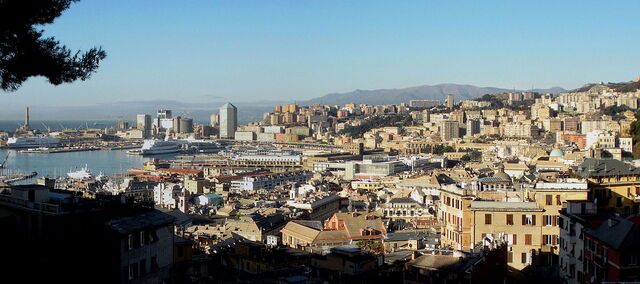 Panorama from Belvedere Castelletto